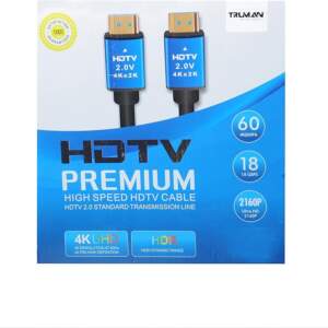 كابل HDMI 2.0 بريميوم 4K