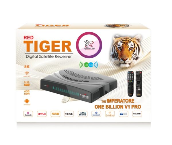 TIGER ONE BILLON V1 Pro 8k