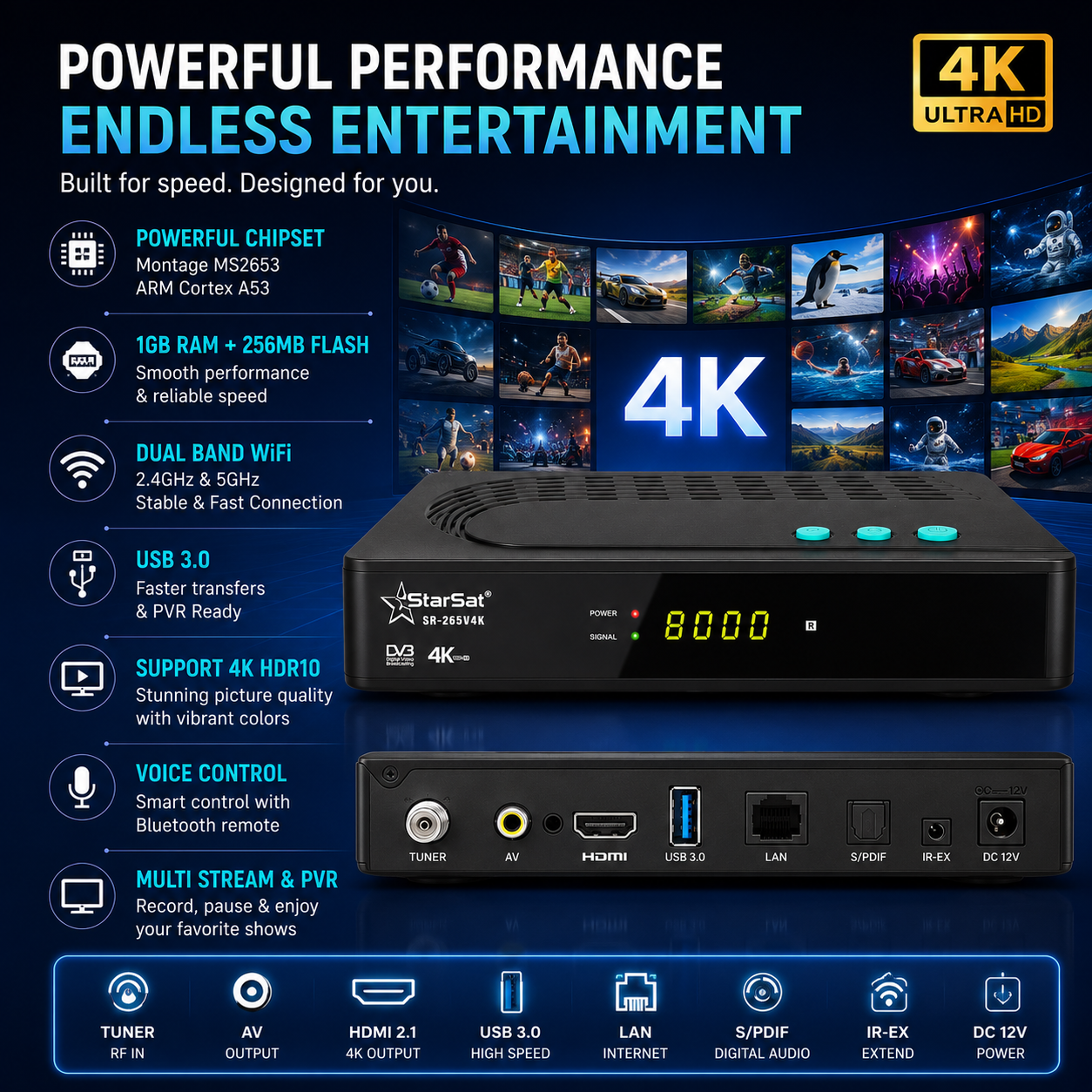 StarSat 265V4K